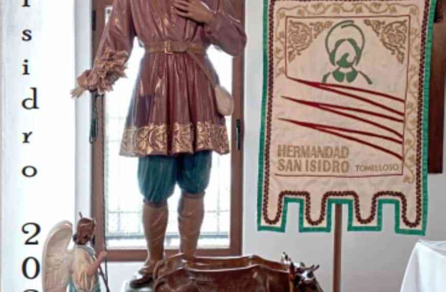 Festividad de San Isidro patrón de los agricultores en Tomelloso y 25 aniversario de la Hermandad