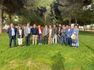 La dirección del Partido Popular de Ciudad Real se reúne con los representantes populares de la comarca de Mancha Norte