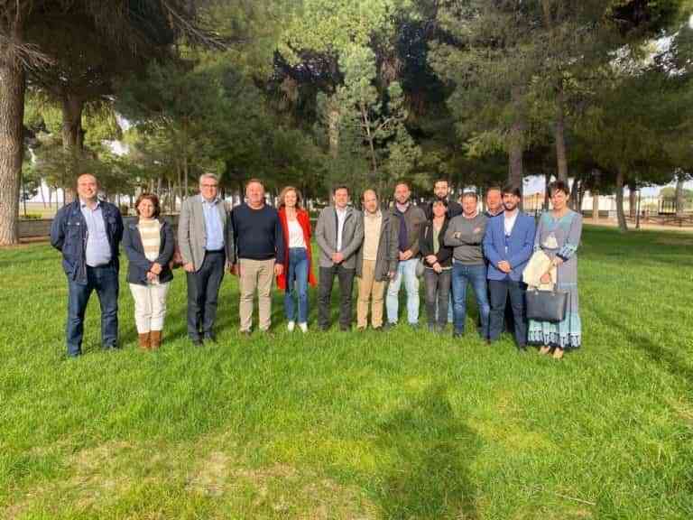 La dirección del Partido Popular de Ciudad Real se reúne con los representantes populares de la comarca de Mancha Norte