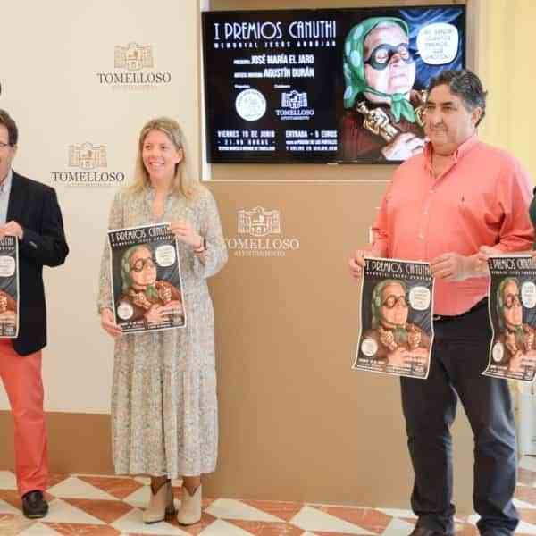 Los I Premios Canuthi “Memorial Jesús Andújar” se entregarán el 10 de junio en el Teatro “Marcelo Grande” de Tomelloso
