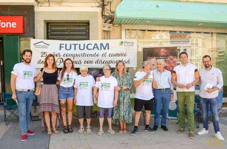 FUTUCAM inició hoy en Tomelloso la campaña “Pide un deseo, dona un sueño” para recaudar fondos en beneficio de las personas con discapacidad