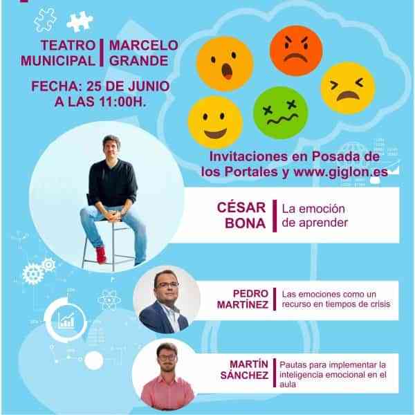 César Bona participará en la jornada formativa de educación emocional el 25 de junio en Tomelloso