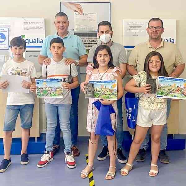 Entregados los premios del Concurso de Dibujo de Aqualia 2022 en Tomelloso