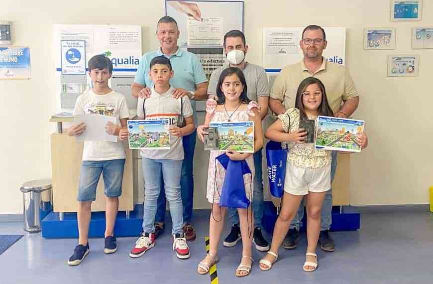 Entregados los premios del Concurso de Dibujo de Aqualia 2022 en Tomelloso