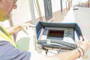 La UCLM inició trabajos en el colapso del terreno en el barrio La Esperanza de Tomelloso con un georadar