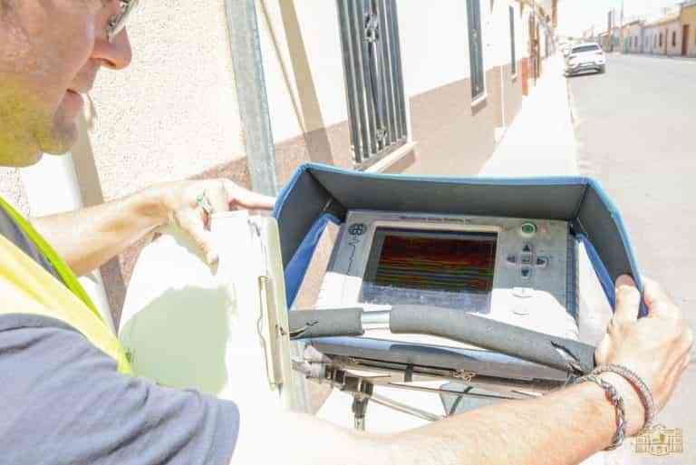 La UCLM inició trabajos en el colapso del terreno en el barrio La Esperanza de Tomelloso con un georadar