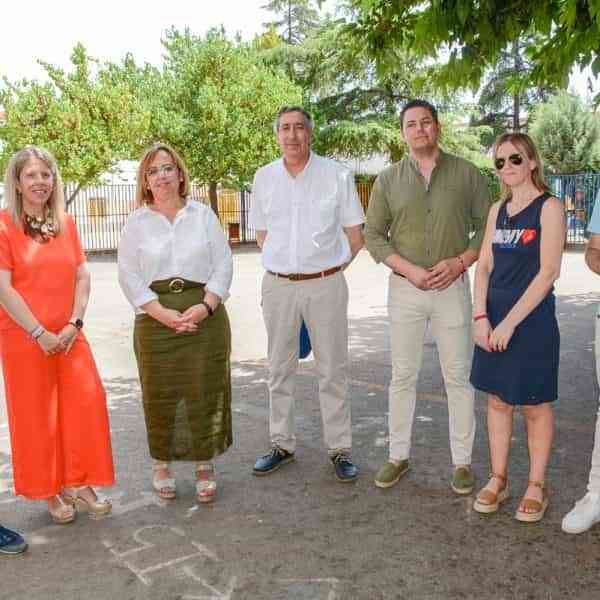 Construirán gimnasio cubierto en el colegio Maternidad de Tomelloso que será una realidad en el 2023