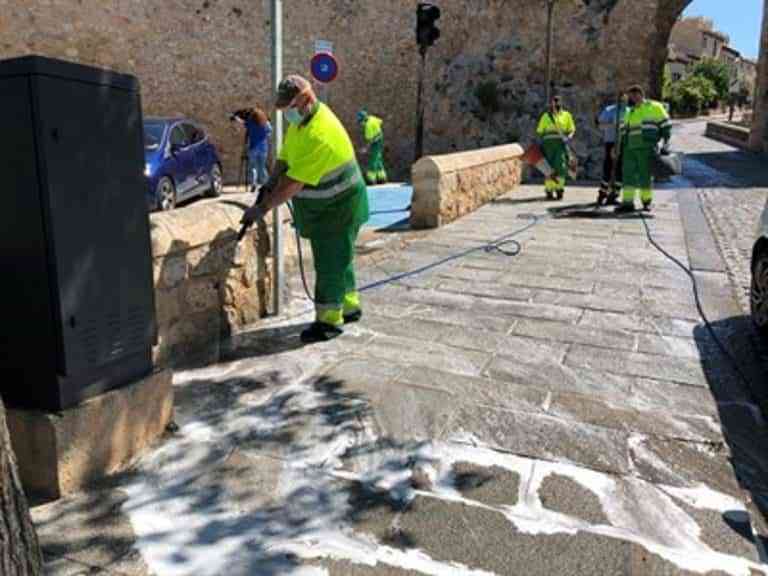Campaña de limpieza intensiva barrio a barrio del ayuntamiento de Cuenca desde hoy y hasta el 4 de julio