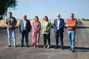 Las obras de señalización y mejora de la seguridad vial en la carretera CM-3103 entre Tomelloso y Muñoz están por finalizar
