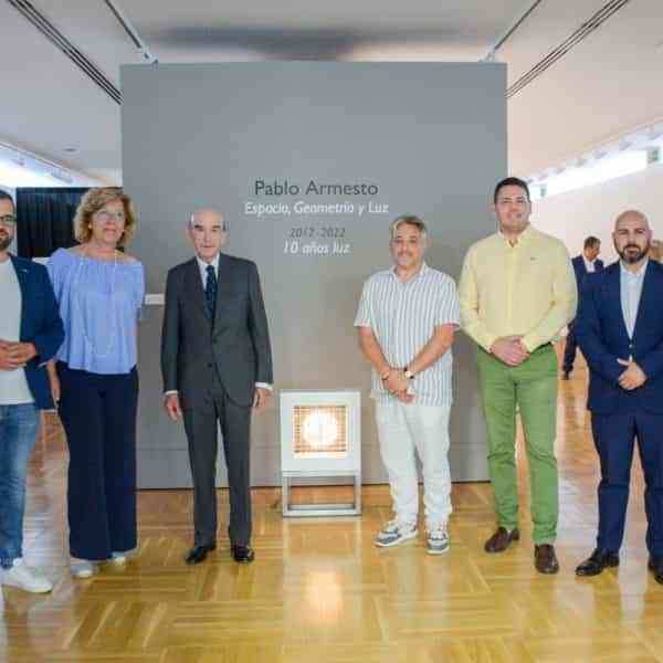 La exposición “Espacio, geometría y luz” de Pablo Armesto fue inaugurada en Tomelloso y permanecerá abierta hasta el 18 de septiembre