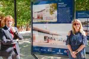 La exposición ’40 años del Estatuto de Autonomía de CLM’ abierta  hasta el 10 de julio en el Parque Urbano Martínez de Tomelloso