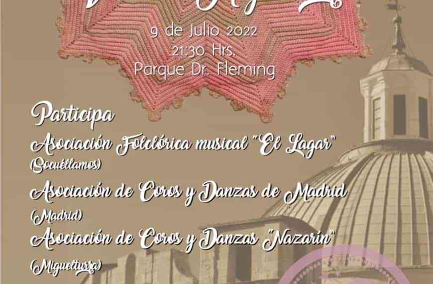 39 Festival de Folklore “Villa de Miguelturra” el sábado 9 de julio a partir de las 21:30 horas en el Parque Doctor Fleming