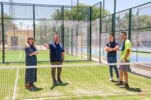 50.000 € invertidos en la renovación integral de 2 nuevas pistas de pádel en la Ciudad Deportiva de Tomelloso