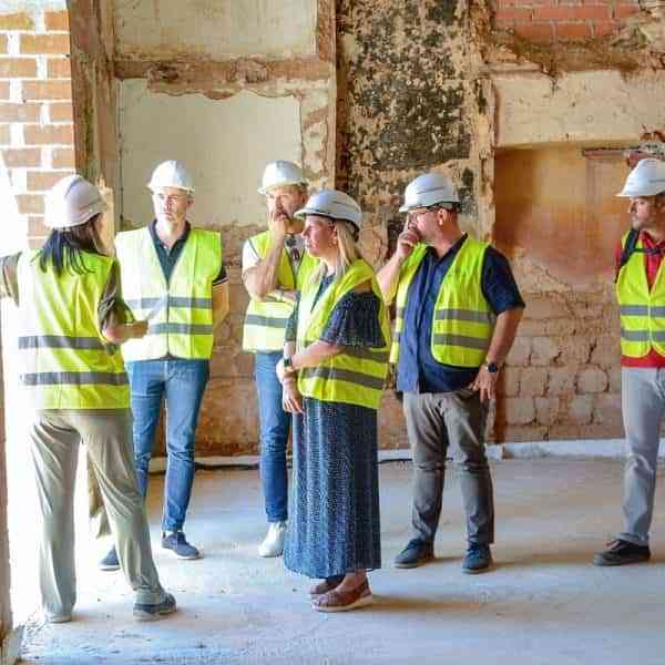 Avanzan las obras en la Casa del Gallego de Tomelloso en lo que será un gran centro de exposiciones y el Museo Marcelo Grande