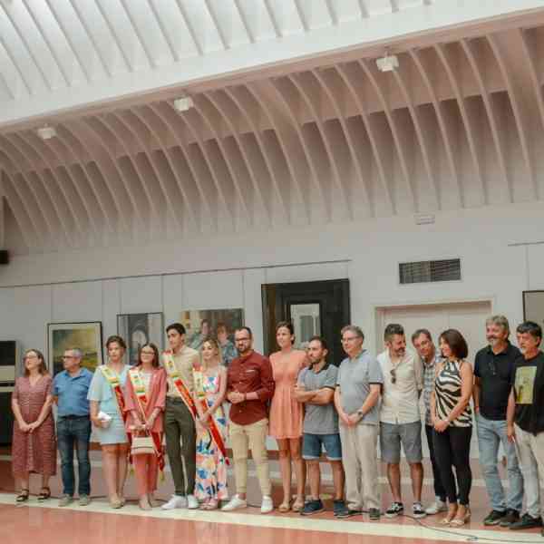 Las exposiciones de los certámenes artísticos de la LXXI Fiesta de las Letras y las Artes “Ciudad de Tomelloso” inauguradas hoy