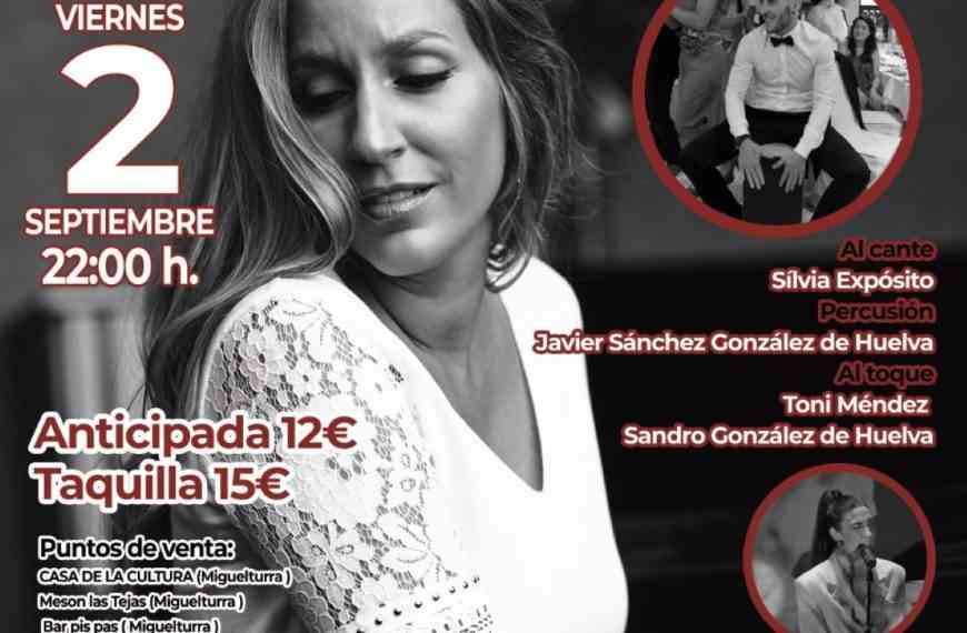 I Noche Flamenca en Miguelturra el 2 de septiembre María Toledo en memoria de Paco García 