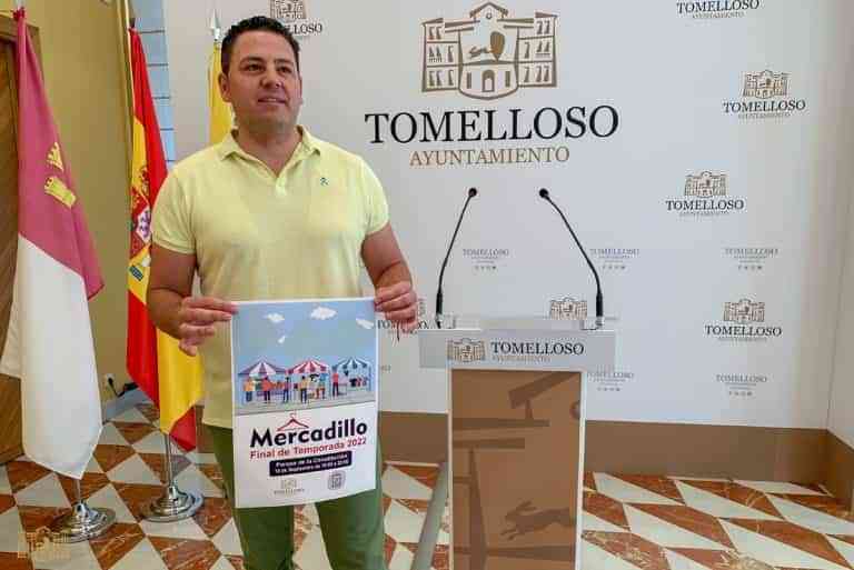 Este sábado 10 de septiembre será el ‘Mercadillo Final de Temporada 2022’ en el Parque la Constitución de Tomelloso