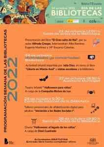 Teatro infantil “Halloween para niños” el jueves 27 y otras actividades de la programación del Día internacional de las Bibliotecas en Tomelloso