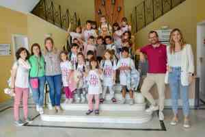 Alumnos de educación primaria del CEIP San Isidro visitaron el ayuntamiento de Tomelloso