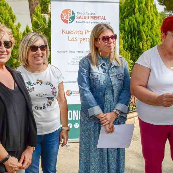 La Asociación Puertas Abiertas en Tomelloso, conmemoró el Día Mundial de la Salud Mental, que se celebra el 10 de octubre