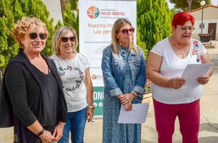 La Asociación Puertas Abiertas en Tomelloso, conmemoró el Día Mundial de la Salud Mental, que se celebra el 10 de octubre