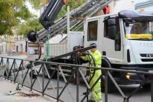 Inició la instalación de nuevas luminarias clásicas y ornamentales en la zona centro de Tomelloso de un proyecto valorado en 3´2 millones de euros