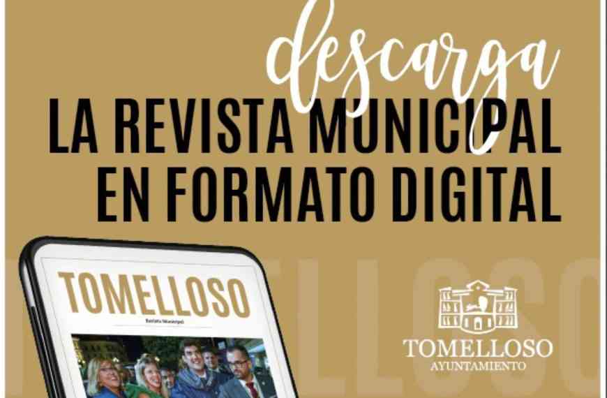 Desde mañana se pueden obtener ejemplares impresos del segundo número de la Revista Municipal de Tomelloso