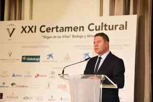 Page arropa a Virgen de las Viñas en su cita cultural y avanza que el plan turístico de Tomelloso podría estar en breve