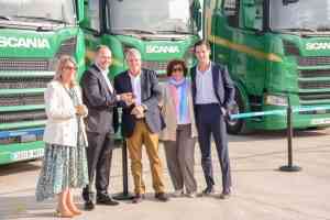 Transportes Bonillo González S.L. de Tomelloso ha recibido la visita de la alcaldesa de la localidad, Inmaculada Jiménez