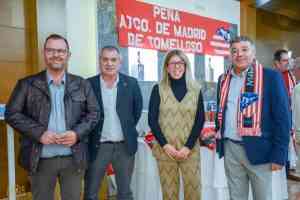 Celebrado el 40 aniversario de la Peña Atlética de Tomelloso con la presencia de la alcaldesa