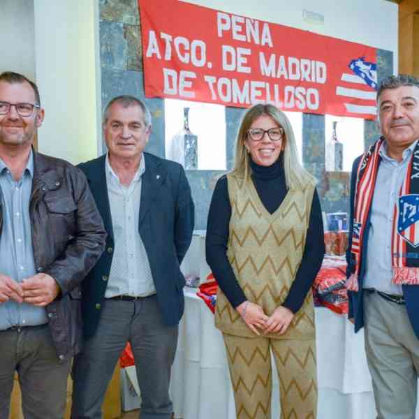 Celebrado el 40 aniversario de la Peña Atlética de Tomelloso con la presencia de la alcaldesa