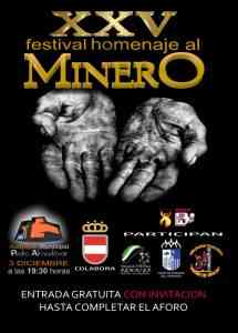 XXV Festival Folclórico gratuito este 3 de diciembre en el  Auditorio Municipal de Puertollano en honor a los mineros