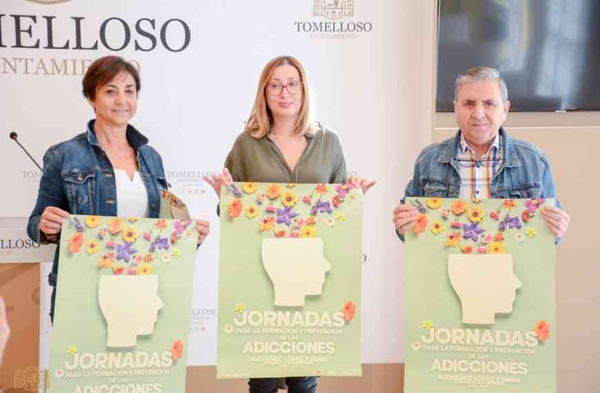 V Jornadas para la Formación y Prevención de las Adicciones el 6 de noviembre, en el Auditorio López Torres de Tomelloso