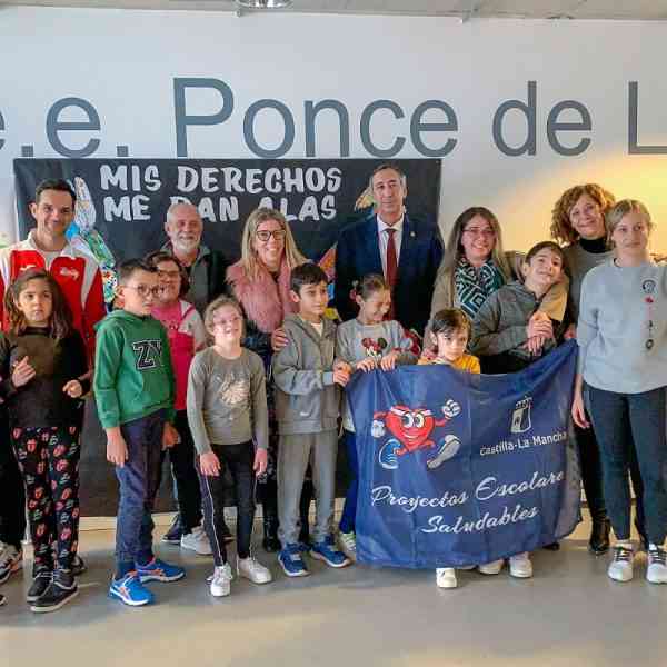 El C.E.E. Ponce de León de Tomelloso se ha incorporado a la Red de Centros Escolares Saludables de Castilla-La Mancha