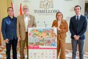 La página del mes de diciembre del calendario 2022 de Soliss dedicada a Tomelloso