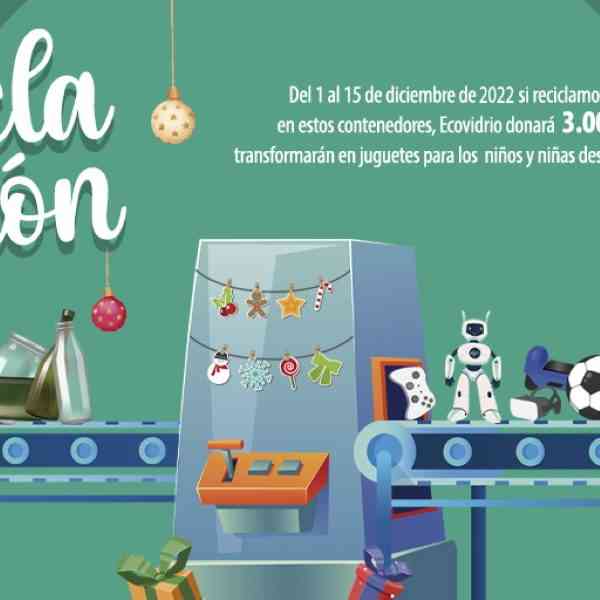 Campaña solidaria “Recicla Ilusión” en cinco municipios de la región entre ellos Puertollano busca  reciclar un total de 6 toneladas de envases de vidrio