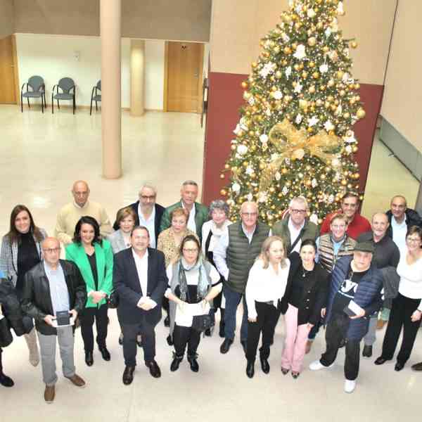 Acto de homenaje a 22 trabajadores jubilados del ayuntamiento de Puertollano