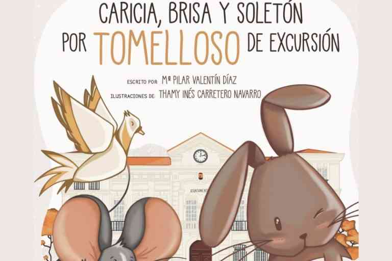Ya a la venta el libro “Caricia, brisa y soletón por Tomelloso de excursión” de Pilar Valentín e ilustraciones de Thamy Carretero editado por el ayuntamiento y a un precio de 10 euros