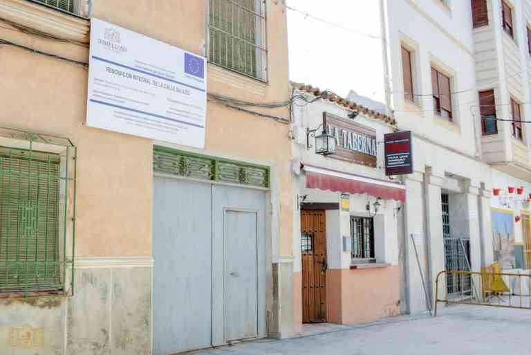 Por concluir las obras de renovación de la calle Galileo de Tomelloso  con una inversión de 121.250 euros