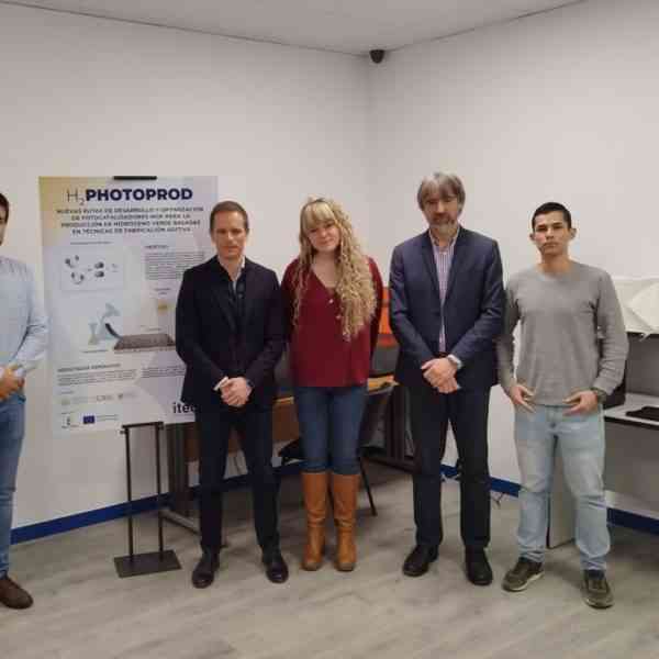 Itecam impulsa el proyecto H2PHOTOPROD para el estudio de la producción de hidrógeno mediante la descomposición de agua