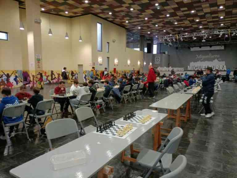 122 Jugadores Compiten en la Primera Jornada del Campeonato Provincial en Edad Escolar de Ciudad Real 2023 en el CERE de Miguelturra