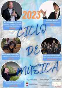 9 Conciertos de Primer Nivel con Orquestas y Solistas en el Ciclo de Música 2023 del Conservatorio Pablo Sorozábal de Puertollano