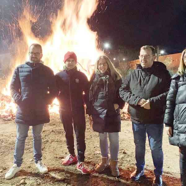 Hogueras en honor a San Antón celebradas con gran entusiasmo en Tomelloso