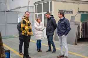 Mecafa, Empresa Especializada en Instalaciones Agroindustriales, Recibe la Visita de la Alcaldesa de la Localidad