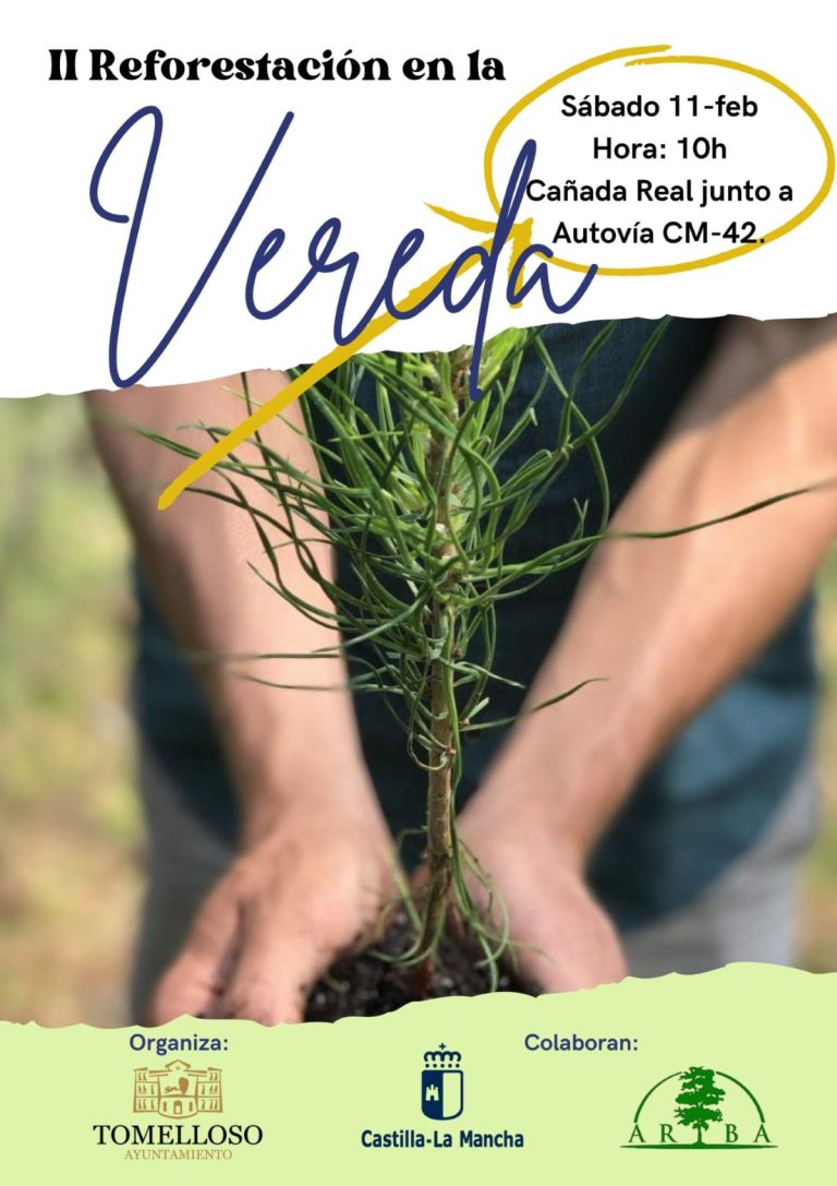 Únete a la II Jornada de Reforestación en la Vereda el sábado 11 de febrero: ¡Ven a Contribuir con este Espacio Público!