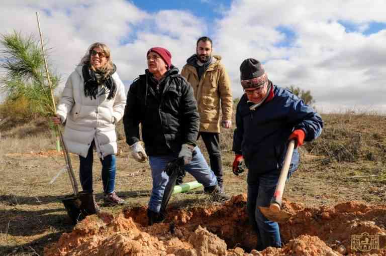 Jornada de reforestación de la Vereda en Tomelloso