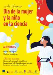 Exploración de la Ciencia para Niñas y Mujeres de 10 años en adelante el 11 de febrero en el Centro Joven de Tomelloso