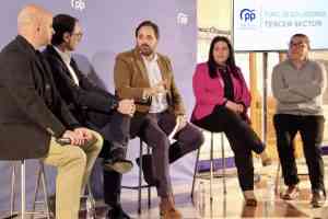 Núñez se compromete a estrechar lazos con el Tercer Sector como compañero de Gobierno, proponiendo colaborar de manera estrecha.