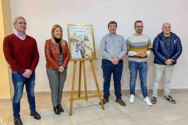 El cartel de la Semana Santa de Tomelloso mostrará una imagen de Jesús en la Borriquilla, y será pregonada por Marcos Galván.