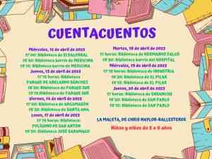 Evento gratuito en las bibliotecas públicas municipales de Albacete: Cuentacuentos “La Maleta” del 12 al 20 de abril, ¡no te lo pierdas!